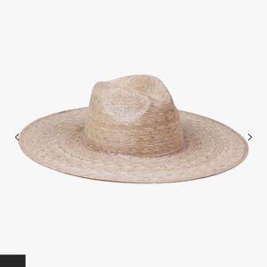 Lack of color palma wide brim fedora hat